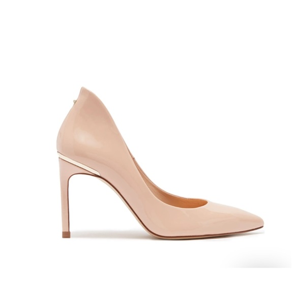 Ted Baker Savio Pointed Toe Pump Nude 